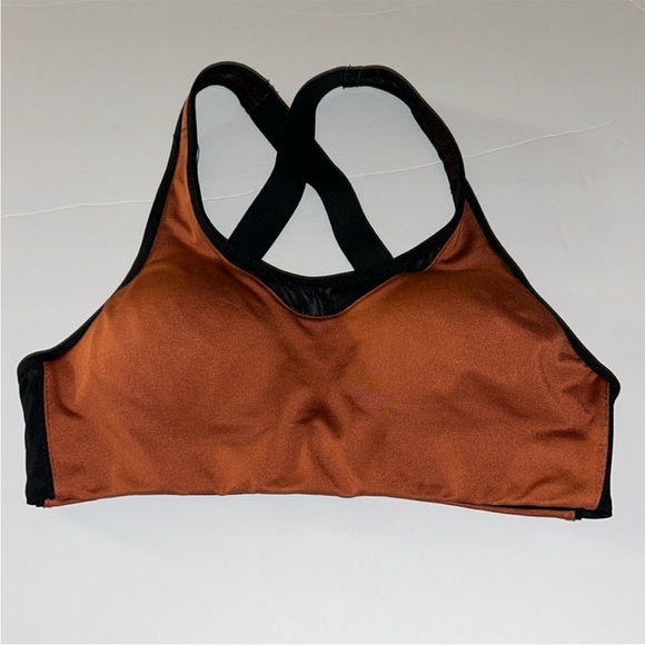 Women's Brown Sports Bra - Picture 1 of 4